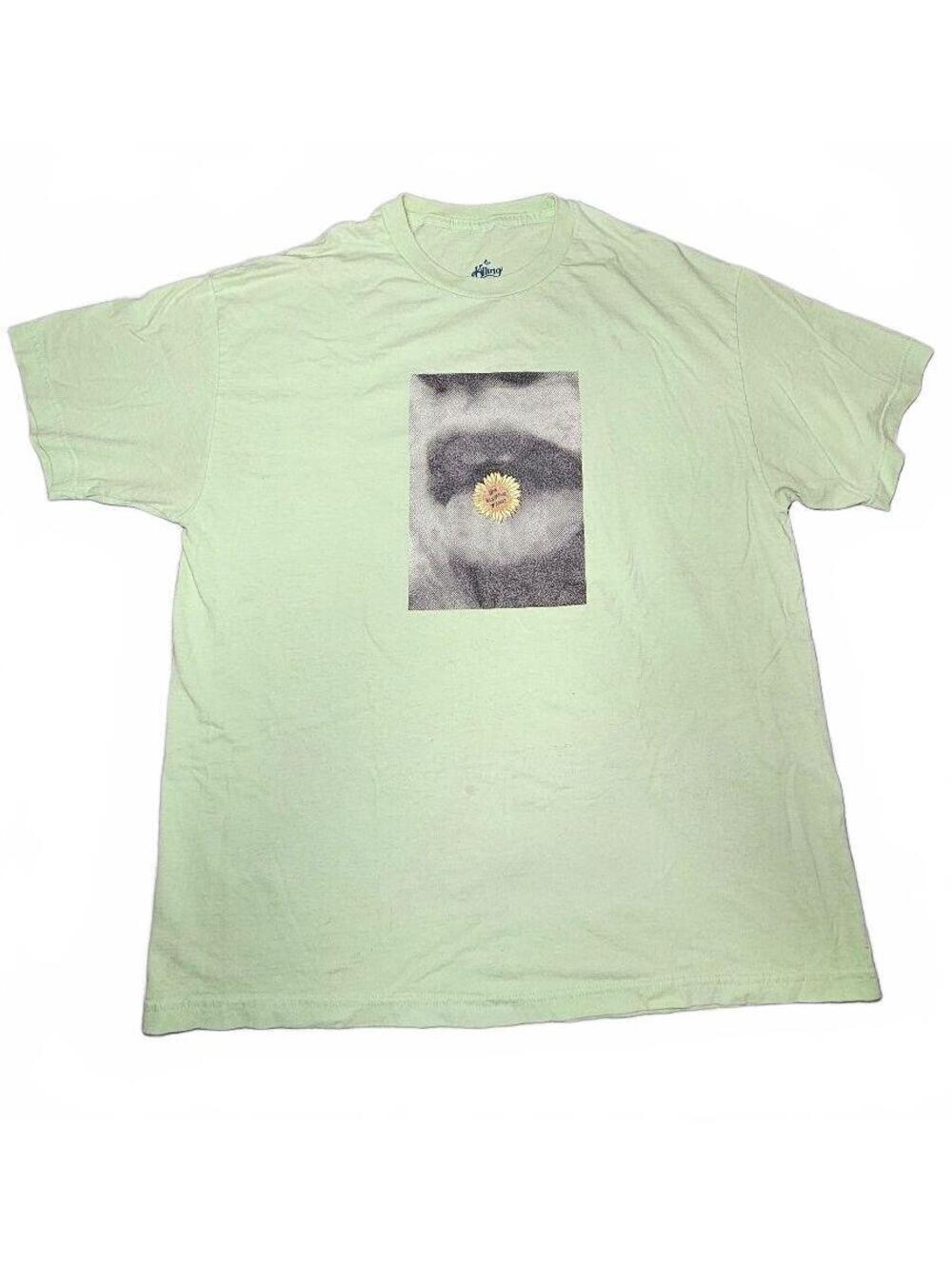 The Killing Floor XL Green Graphic Skate T-Shirt Sunflower